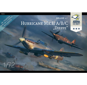 Arma Hobby Hurricane Mk.IIA/B/C "Dieppe" Deluxe Set 1:72 with 3D printed parts