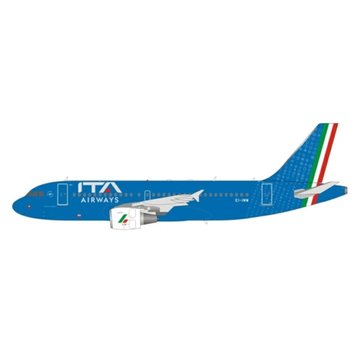 InFlight A319 ITA Airways blue livery EI-IMW 1:200 with stand +preorder+