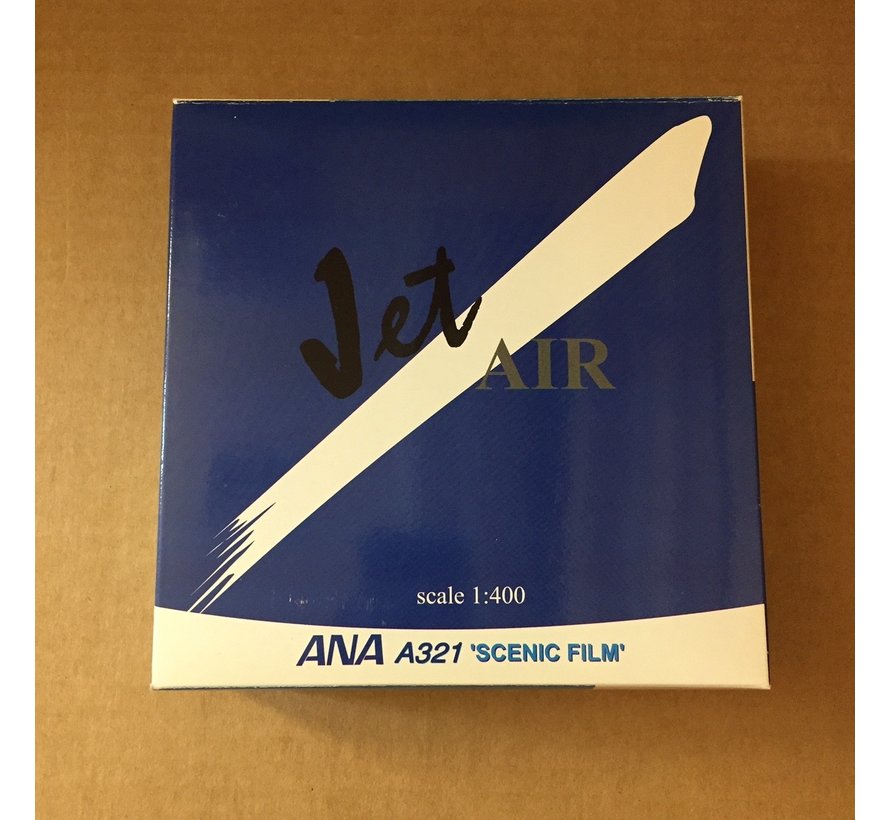 JET AIR A321-131 ANA "Scenic Film" livery 1:400**Discontinued**Used