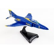Postage Stamp Models F4B Phantom II US Navy Blue Angels 1:155 with stand