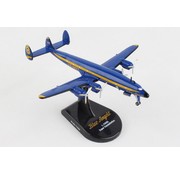 Postage Stamp Models C121J L1049G Super Constellation Blue Angels 1:300 with stand