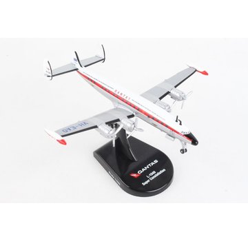 Postage Stamp Models L1049 Super Constellation QANTAS 1:300 with stand