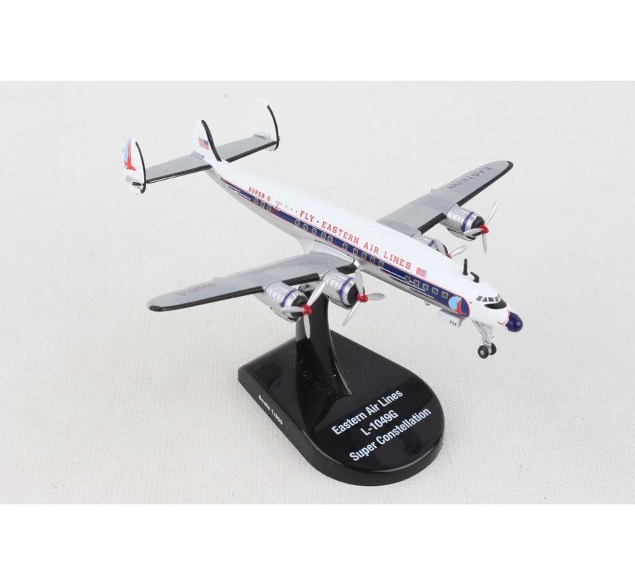 L1049 Super Constellation Eastern Airlines 1:300 with stand