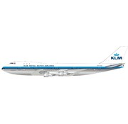 JFOX B747-206B KLM Royal Dutch Airlines white top PH-BUE 1:200 polished  with stand