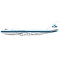 B747-206B KLM Royal Dutch Airlines white top PH-BUE 1:200 polished  with stand