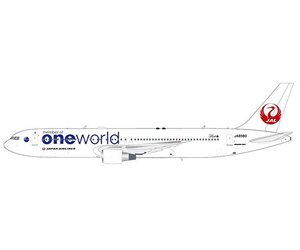 JC Wings B767-300 JAL Japan Airlines One World JA8980 1:200 with stand