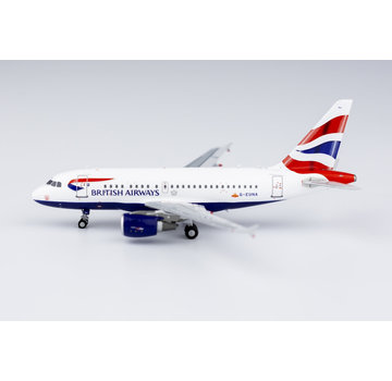 NG Models A318 British Airways Union Jack livery with crown G-EUNA 1:400 ++NEW MOULD++