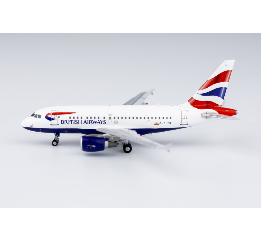 A318 British Airways Union Jack livery with crown G-EUNA 1:400 ++NEW MOULD++