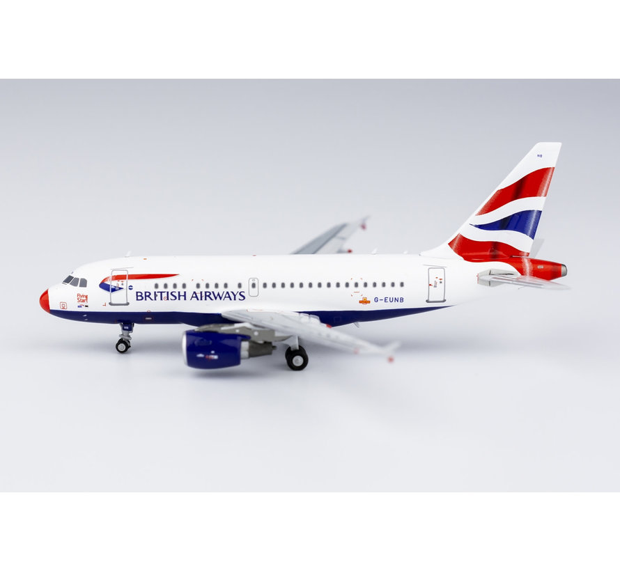 A318 British Airways red nose without crown G-EUNB 1:400 ++NEW MOULD++