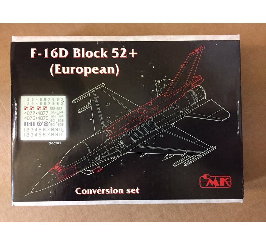 CMK F16D BLOCK 52+ European 1:48 conversion set