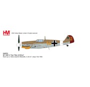 Hobby Master BF109F-4 Trop 3./JG 27 YELLOW14 Star of Africa Luftwaffe Marseille Libya 1942 1:48 +Preorder+