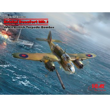 ICM Model Kits Beaufort Mk.I WWII British Torpedo-Bomber 1:48 [New tool 2022]