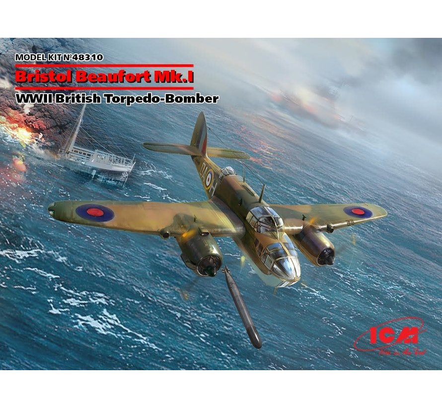 Beaufort Mk.I WWII British Torpedo-Bomber 1:48 [New tool 2022]