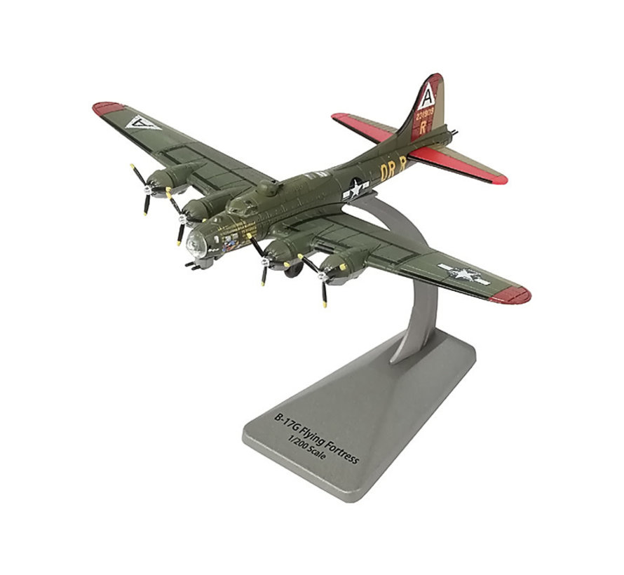 B17 Flying Fortress Swamp Fire 524BS 379 BG USAAF OR-R 1:200 with stand +preorder+