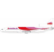 InFlight L1011 Tristar Hawaiian N763BE 1:200 polished with stand