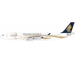 InFlight A340-300 Singapore Airlines 50th Anniversary 9V-SJE 1:200 with  stand +preorder+