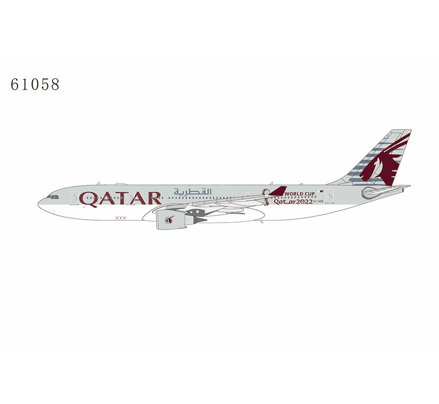 A330-200 Qatar Airways FIFA World Cup Qatar 2022 A7-ACS 1:400