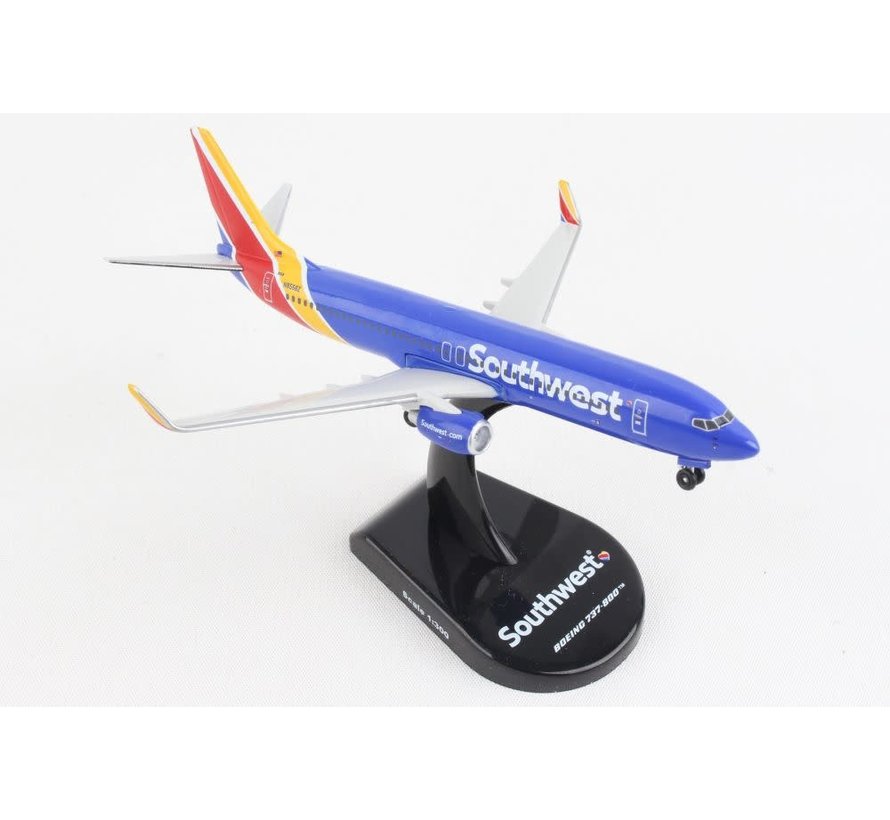 B737-800W Southwest Airlines 2014 livery 1:300 with stand