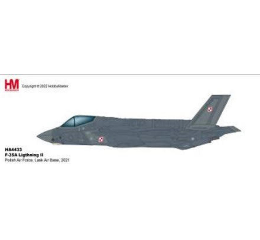 F35A Lightning II Polish Air Force MSOP 2019 (mock up) 1:72 with stand +preorder+