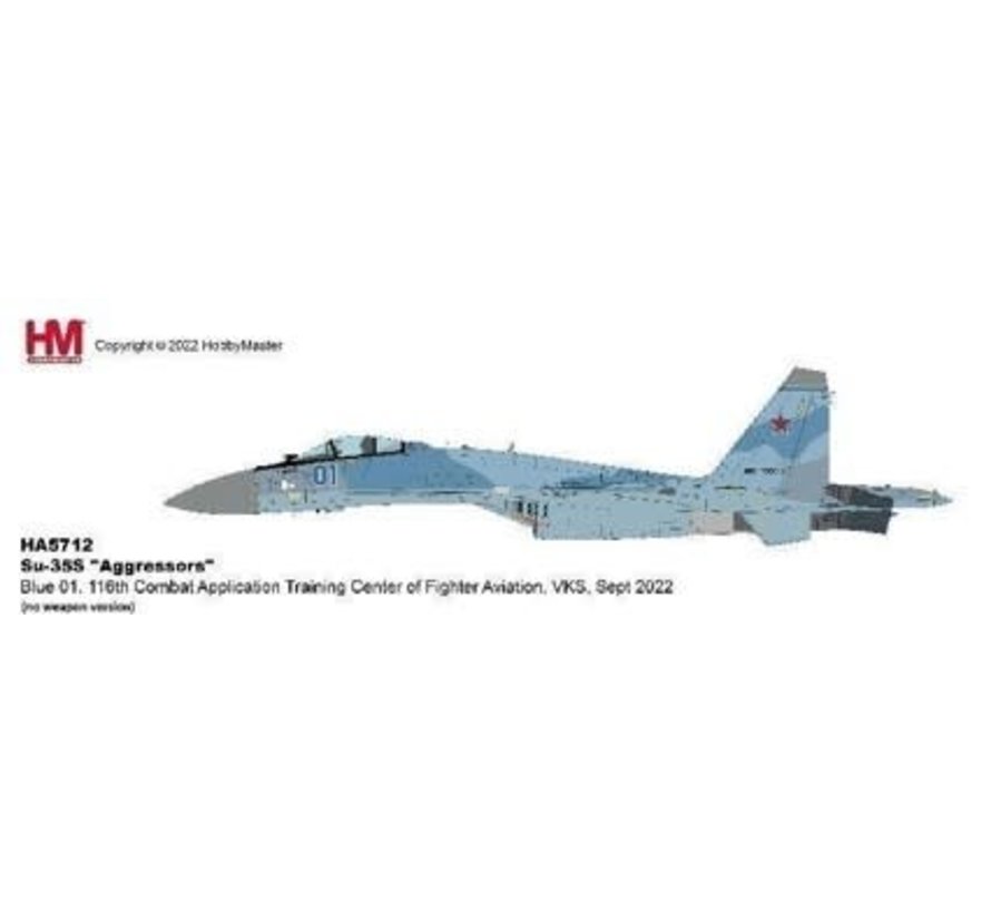 Su35S Flanker E BLUE01 116th CATCFA Russian Air Force VKS Sept 2022 1:72 no weapons +PREORDER+
