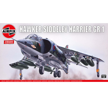 Airfix BAe Harrier GR.1/McDonnell-Douglas AV8A 1:24 [2022 re-issue]