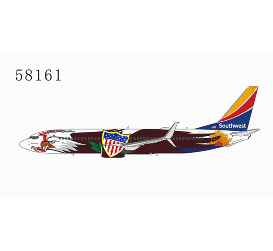 B737-800S Southwest Airlines Illinois One N8619F 1:400 scimitars +preorder+