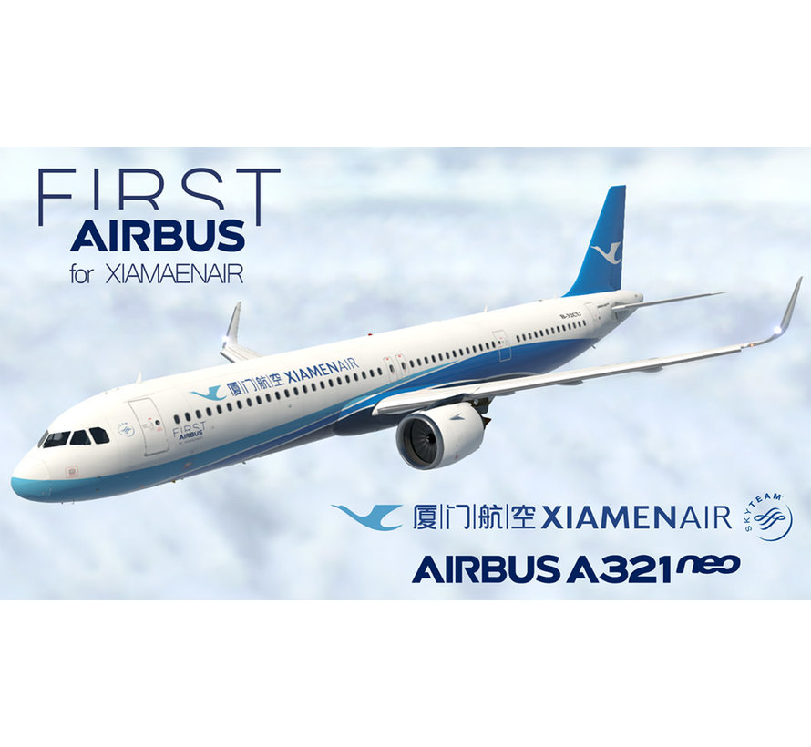 A321neo Xiamen Airlines First Airbus for Xiamenair B-32CU 1:400