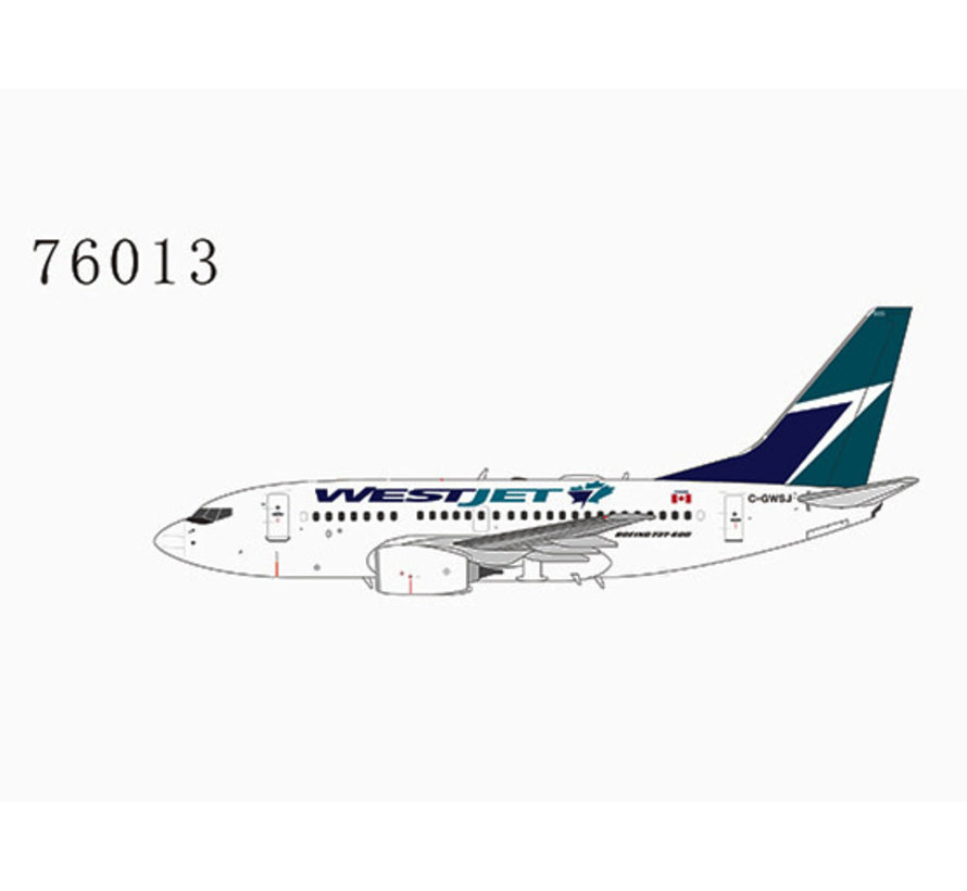 B737-600 WestJet Airlines maple leaf logo C-GWSJ 1:400