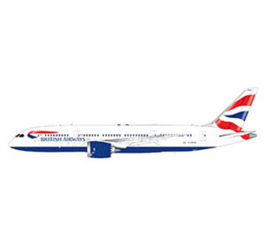 B787-8 Dreamliner British Airways Union G-ZBZJ 1:200 with stand (2nd)