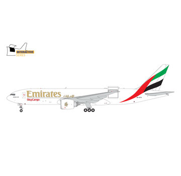 Gemini Jets B777-200LRF Emirates SkyCargo A6-EFG 1:400 Interactive Series