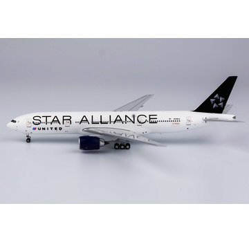 NG Models B777-200ER United Airlines Star Alliance N218UA 1:400 blue engines