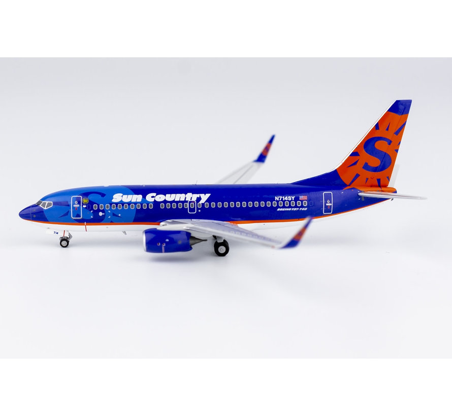 B737-700W Sun Country Airlines delivery livery N714SY 1:400 (2nd) +preorder+
