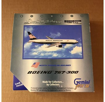 Gemini Jets B767-300 North American N767NA 1:400 *Collection Sale