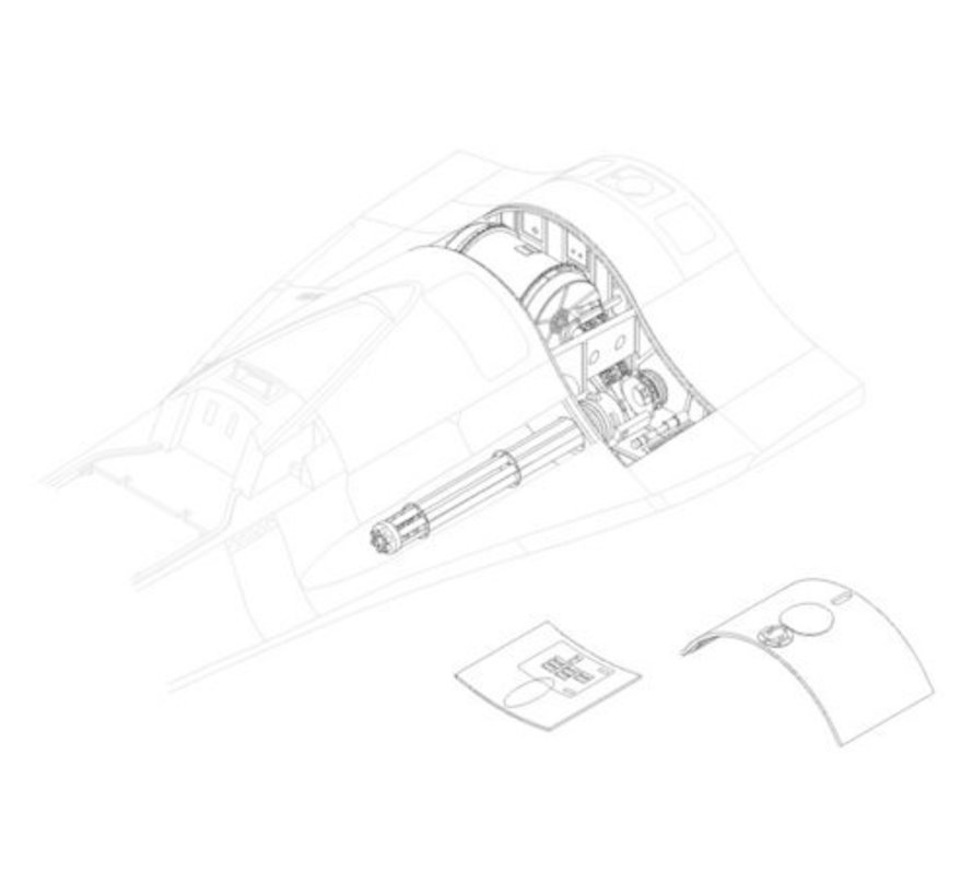 CMK F16CJ Armament set [resin] 1:32 [for Tamiya]