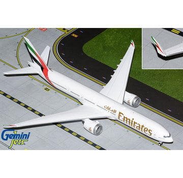 Gemini Jets B777-9X Emirates A6-EZA 1:200 with stand **NEW MOULD!**