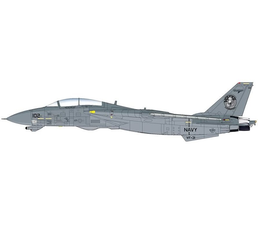 F14D Tomcat VF-31 Tomcat Sunset 102 September 2006 1:72 with stand +Preorder+