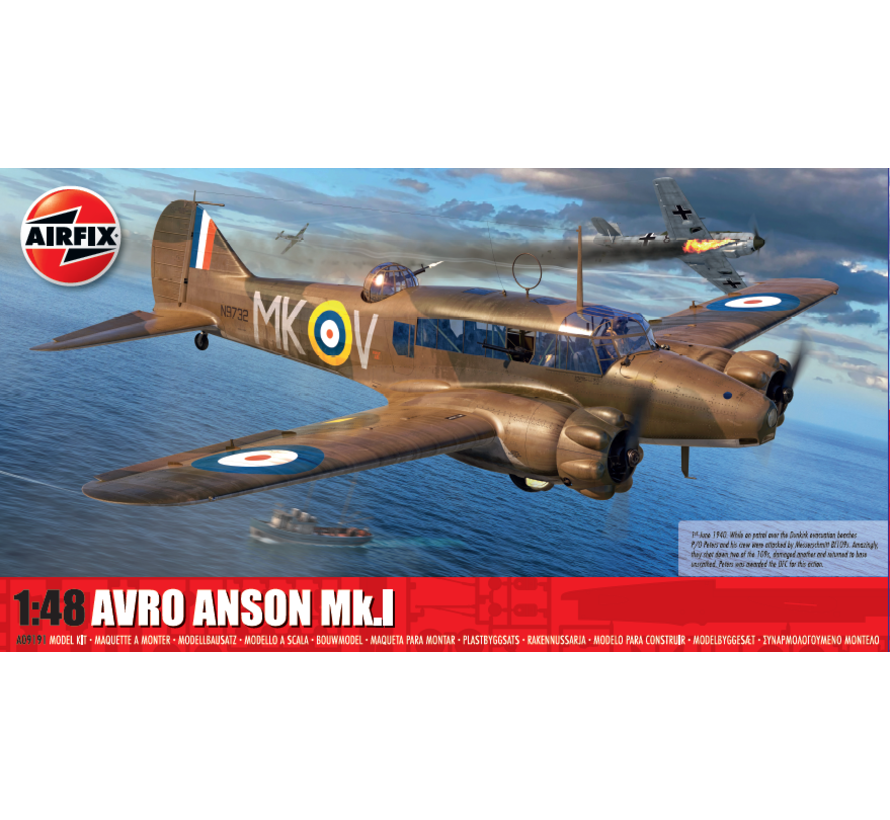 Avro Anson Mk.I 1:48 New Tool 2022