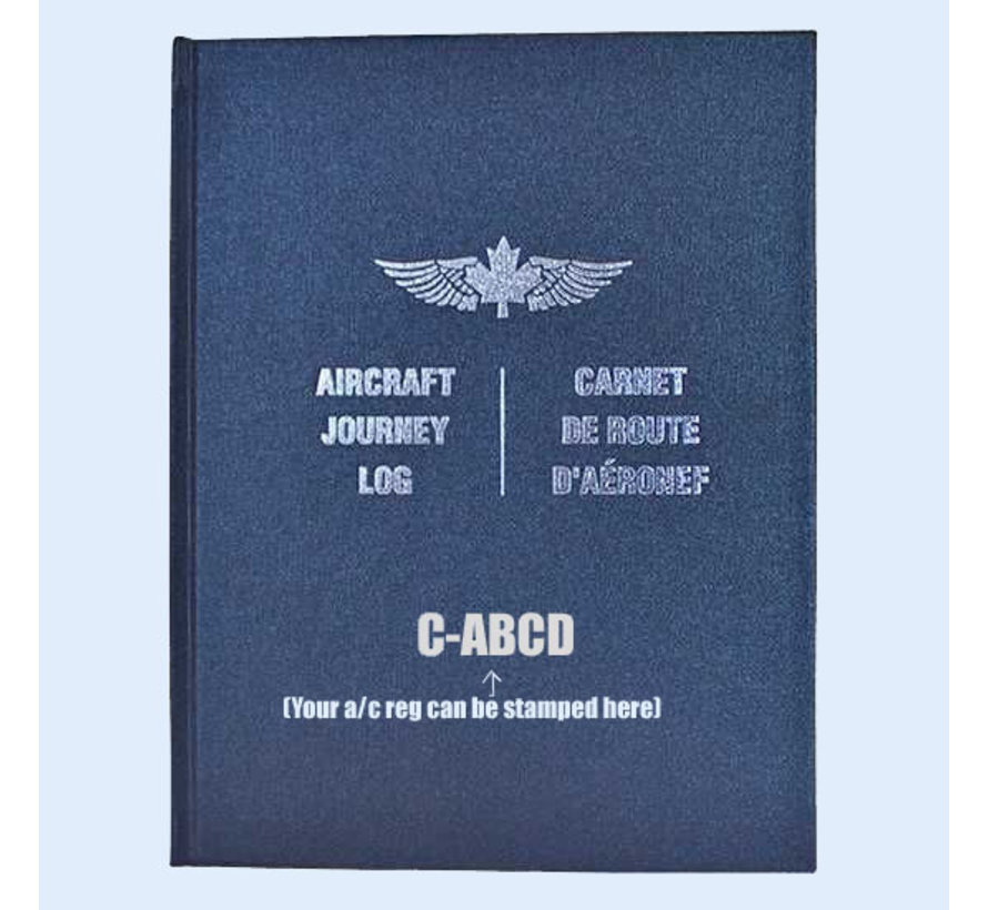 Aircraft Journey Log Hardcover