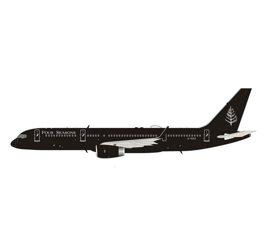 B757-200W Four Seasons (Tag Aviation) G-TCSX 1:200 with stand