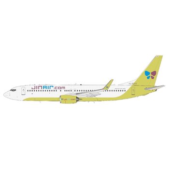 JFOX B737-800W Jin Air New Engine Logo HL82460 1:200 winglets