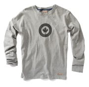 Red Canoe Brands RCAF Long Sleeve T-shirt, Grey