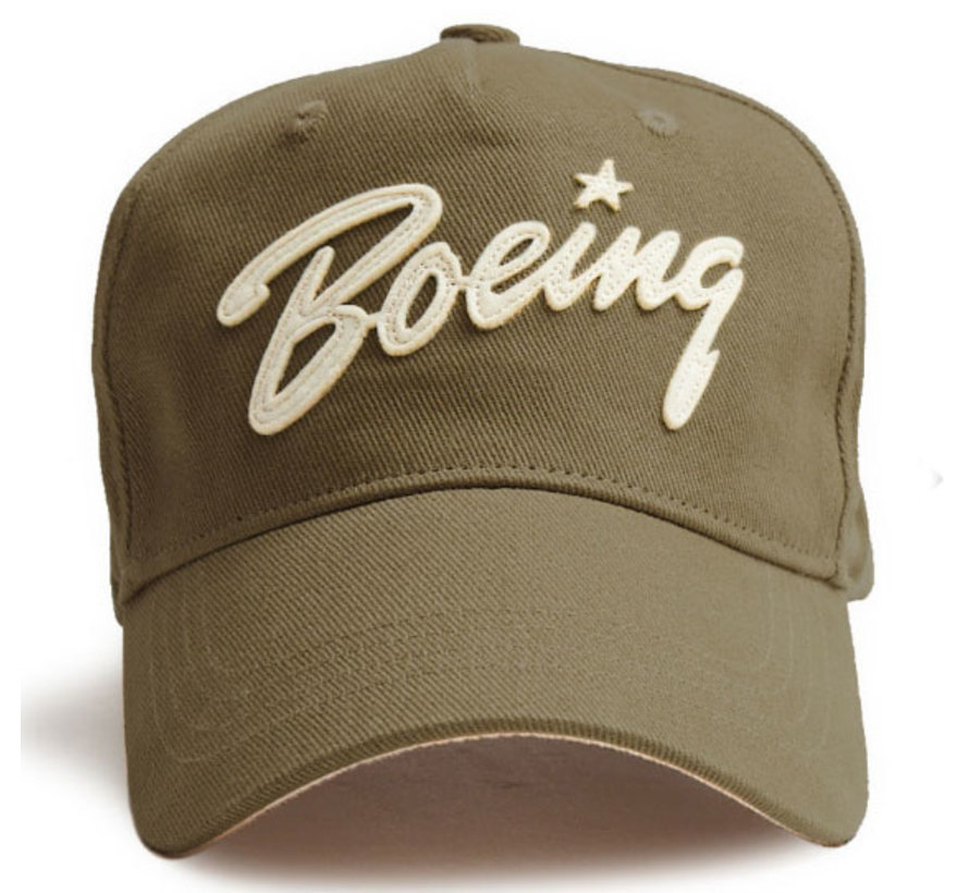 Cap Boeing Applique - Khaki