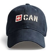 Red Canoe Brands Cap Canada Stencil - Navy