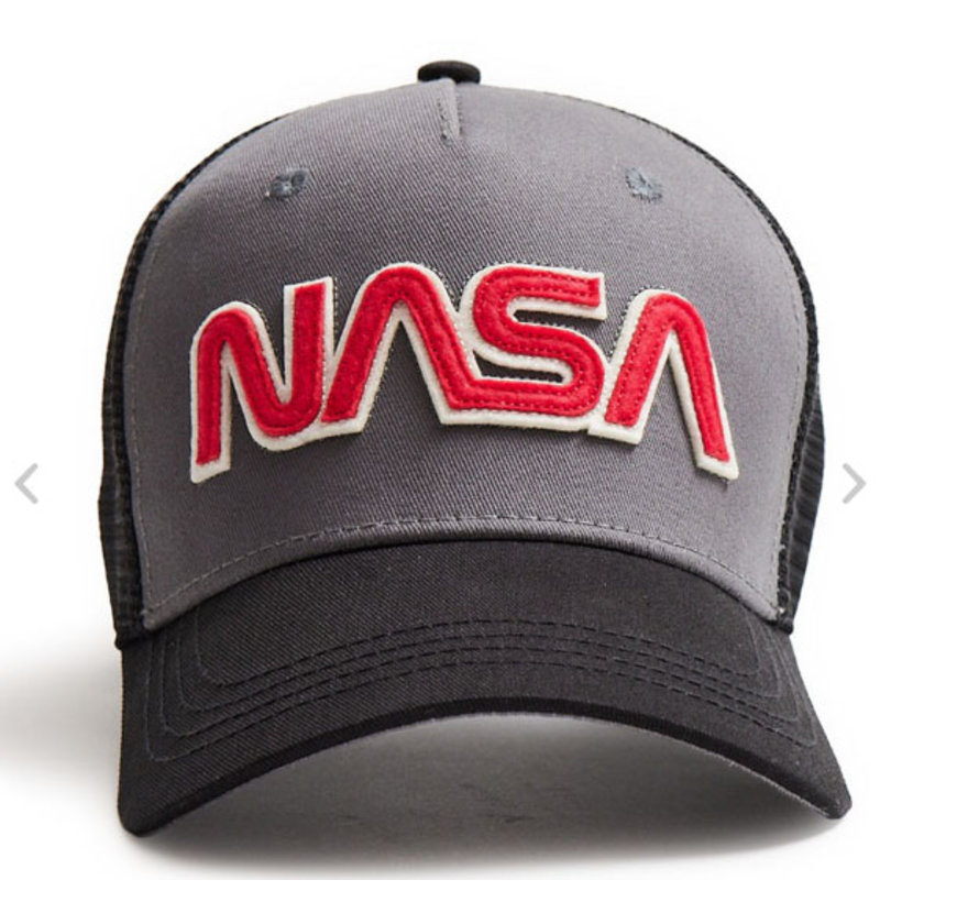 NASA Trucker Cap - Black