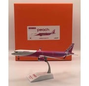 JC Wings A321neo Peach JA901P 1:200 with stand