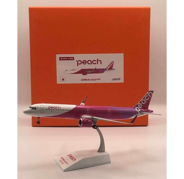 JC Wings A321neo Peach JA901P 1:200 with stand