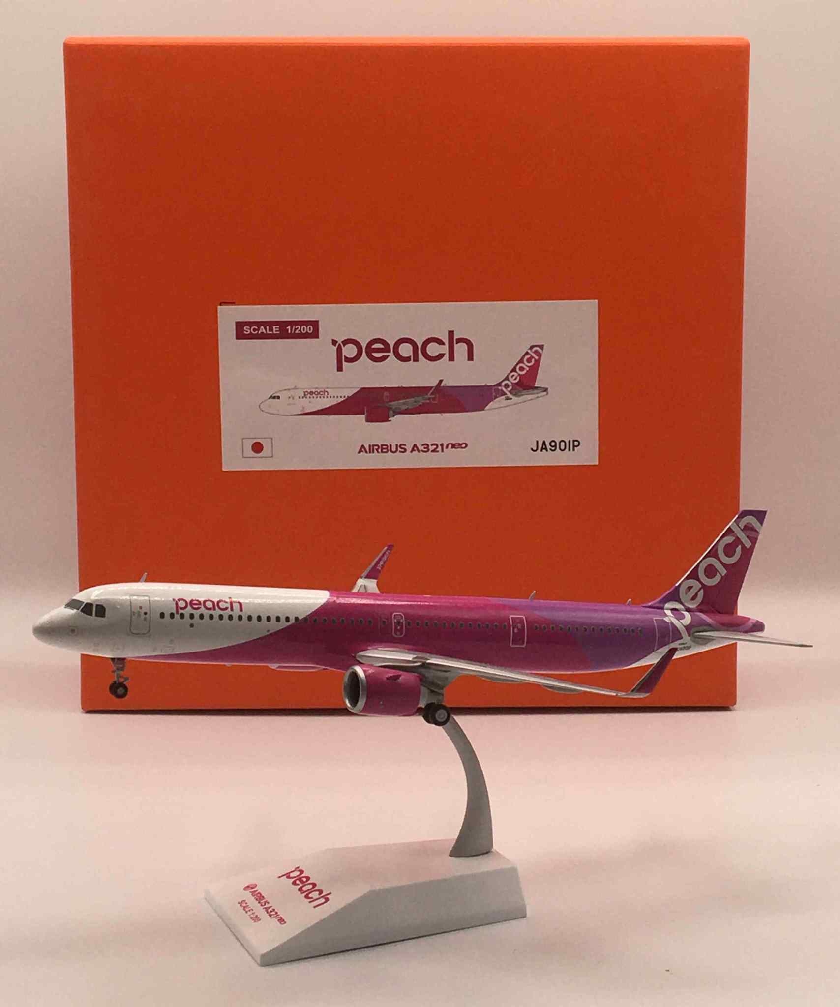 直営の通販サイト 1/200 peach AIRBUS A321neo JA901P | artfive.co.jp