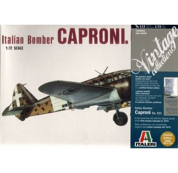 Italeri Caproni CA311 1:72 Limited edition-2000 Pieces**Discontinued**