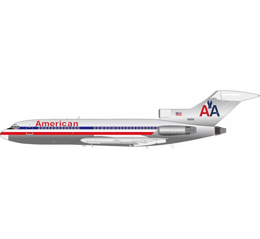 B727-23 American Airlines AA N1994 1:200 polished with stand  +preorder+