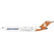 InFlight B727-200 Advanced Mexicana orange tail XA-HOV 1:200 with stand